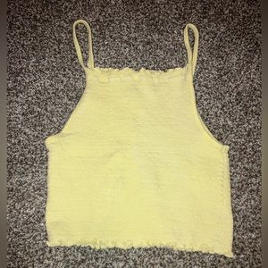 Forever 21 Yellow Tank Top